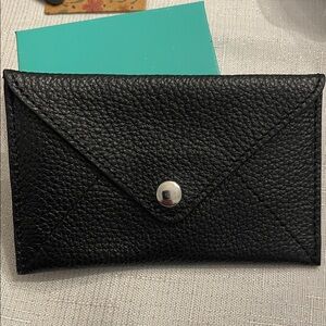 Elegant Black Leather Wallet
